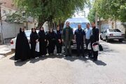 کاروان کتابداران خوزستان راهی آیین بدرقه رهبر شهید شد/ تجلی قدرشناسی جامعه فرهنگی در سوگِ خادم ملت