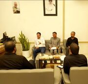دیدار مدیرکل کتابخانه‌های عمومی استان اصفهان و فرماندار شهرستان برخوار