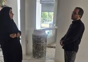 بازدید مدیرکل امور عمرانی نهاد کتابخانه‌های عمومی کشور از روند بازسازی کتابخانه امامت