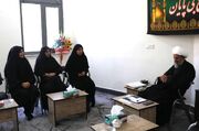 دیدار رئیس اداره کتابخانه‌های عمومی قرچک با امام جمعه شهرستان
