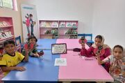 کودکان بندر گزی در کارگاه ساخت کاردستی خلاقیت خود را به نمایش گذاشتند