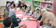 جمع‌خوانی «شازده کوچولو» در بخش نابینایان کتابخانه شهید رجایی ملارد