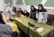 کارگاه آموزش مقدماتی گلیم‌بافی در کتابخانه مرحوم دشتی محمودآباد برگزار می‌شود