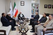 دیدار مسئولان شهرستان ابرکوه با مدیرکل فرهنگ و ارشاد اسلامی و مدیرکل کتابخانه‌های عمومی استان یزد