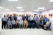 افتتاح نمایشگاه «وصف آزادگی» در نگارخانه مهر قزوین