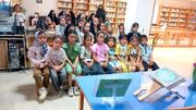 جشن «میلاد نور» در کتابخانه عمومی گنجنامه حسام‌آباد برگزار شد