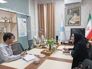 دیدار معاون پژوهشی دانشگاه آزاد اسلامی سیستان و بلوچستان با سرپرست اداره‌کل کتابخانه‌های عمومی استان