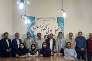 محفل ادبی «شکوه خراسان» در کتابخانه عمومی شهید نواب صفوی مشهد برگزار شد