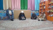 دیدار رییس اداره کتابخانه‌های شهرستان ری با هیات امنای مسجد اعظم قلعه نو
