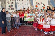 حضور فعال کتابداران اسفراین در جشنواره روستا و عشایر روستای توی
