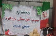 جشن شکر گزاری برداشت سیب در بروجرد