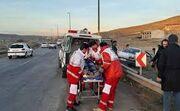 امداد رسانی هلال احمر به ۱۰ حادثه جاده‌ای در استان