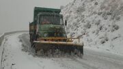 برفروبی و یخ‌زدایی بیش از ۲ هزار کیلومتر باند در کردستان