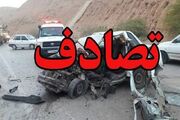 یک کشته و ۲ مصدوم در حادثه رانندگی زرین دشت