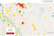 آبادان و خرمشهر در وضعیت قرمز آلودگی هوا