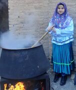 برگزاری جشنواره‌ی سمنو در روستای کبودان بردسکن