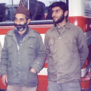 پدر شهید والامقام مهرداد هدایتی به فرزند شهیدش پیوست