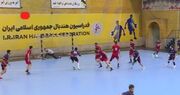شکست تیم هندبال فرازبام خاییز دهدشت مقابل میهمان