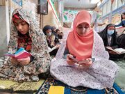 شرکت سه هزار دانش آموز دزفولی از آیین اعتکاف ۱۴۰۴