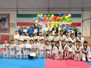 اختتامیه لیگ خردسالان پسران استان گیلان با معرفی قهرمانان اوزان مختلف برگزار شد