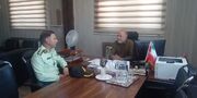 دیدار رئیس هیات تکواندو استان لرستان با مدیرکل استاندارد استان