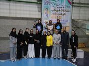کردستان فاتح رقابت‌های قهرمانی نونهالان دختر منطقه یک کشور