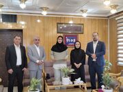 تجلیل فرماندار همدان از قهرمان تکواندو ایران