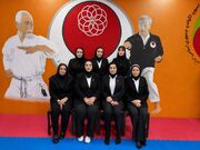 برگزاری آزمون ارتقا کمربند قرمز تا پوم و دان 3 استان فارس - گروه دختران