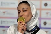 دلنوشته ساغر مرادی دختر طلایی ایران