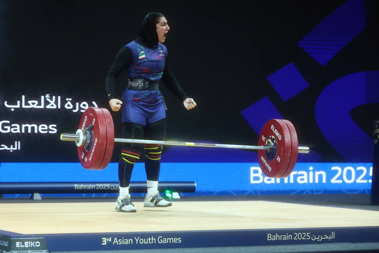بازیهای آسیایی جوانان؛ ضرب ۲ مدال برنز به نام دختر وزنهبردار ایران