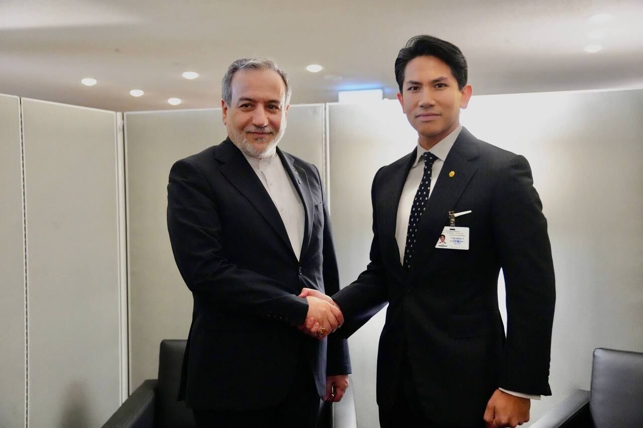 دیدار عباس عراقچی با وزیر امور خارجه برونئی در حاشیه مجمع عمومی سازمان ملل