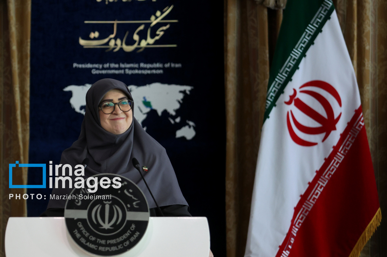 نشست خبری سخنگوی دولت