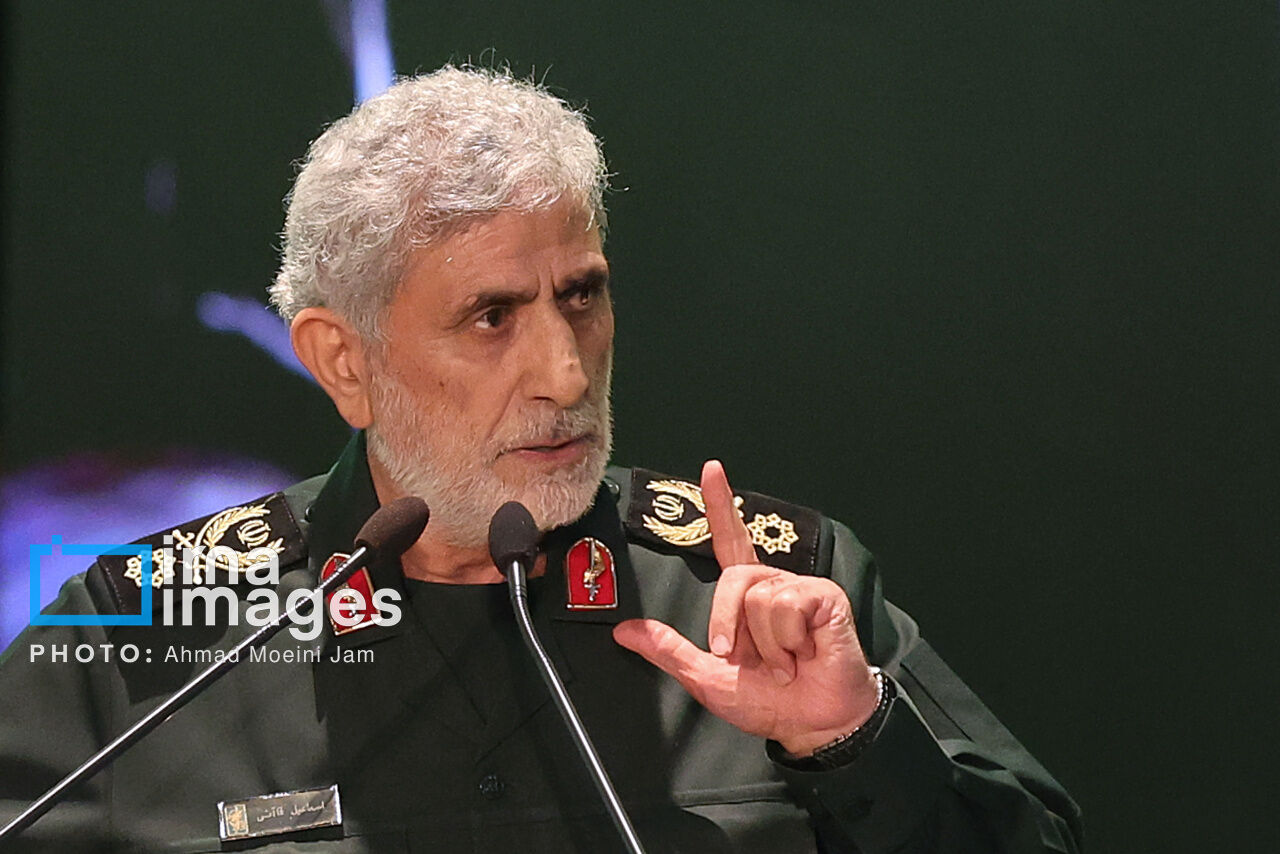 سردار قاآنی: جبهه مقاومت با عزت به مسیر خود ادامه می‌دهد