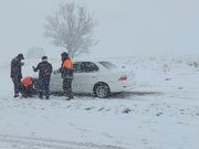 نجاتگران زنجان به ۴۲۰ شهروند گرفتار در برف و کولاک امدادرسانی کردند