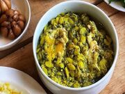 طرز تهیه باقالی خشکاویج (باقلا وابیج) با دستور گیلانی