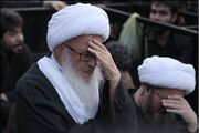 آیین‌های عزاداری شهادت امام کاظم(ع) در بیوت مراجع تقلید قم برگزار شد