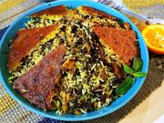 طرز تهیه امگشت پلو با تن ماهی به روش خوزستانی