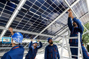 ظرفیت نیروگاه های خورشیدی بخش اداری تهران به ۵۰ مگاوات می رسد