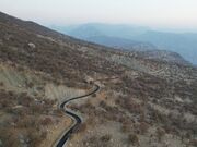 عملیات آسفالت جاده دسترسی منطقه گردشگری «موری» در اندیکا آغاز شد