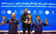 مازندران بر سکوی نخست رقابت‌های کشتی آزاد قهرمانی کشور ایستاد