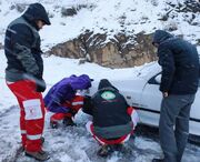 وقوع ۶۸۸ حادثه و امدادرسانی هلال احمر به بیش از ۳۵ هزار نفر در یک هفته