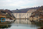 سد اخند عسلویه با ذخیره ۲ میلیون مترمکعب آب سرریز شد