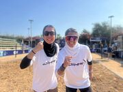 هفته دوم مسابقات بین‌المللی تنیس ساحلی؛ انواری و ثابتی‌ قهرمان شدند