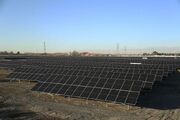 مزرعه خورشیدی دولت در محل نیروگاه توس مشهد بهره‌برداری شد