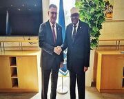 تأکید سومالی بر مخالفت با پذیرش فلسطینیان همزمان با سفر ساعر به «سومالی‌لند»