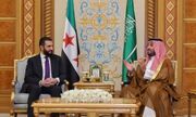 گفت وگوی ولیعهد عربستان و رئیس دولت موقت سوریه