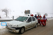 زمستان سخت و امدادگران سرسخت در خراسان‌شمالی‌