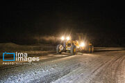 برف و باران جاده‌های خراسان رضوی را فرا گرفت+فیلم