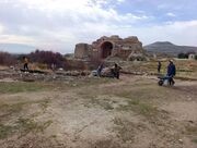 آغاز فصل جدید کاوش باستان‌شناسی کاخ ساسانی فیروزآباد