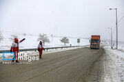 ‌اصفهان در آماده‌باش کامل؛ ۳۵۰ تیم امدادی راهی مناطق برف‌گیر شدند